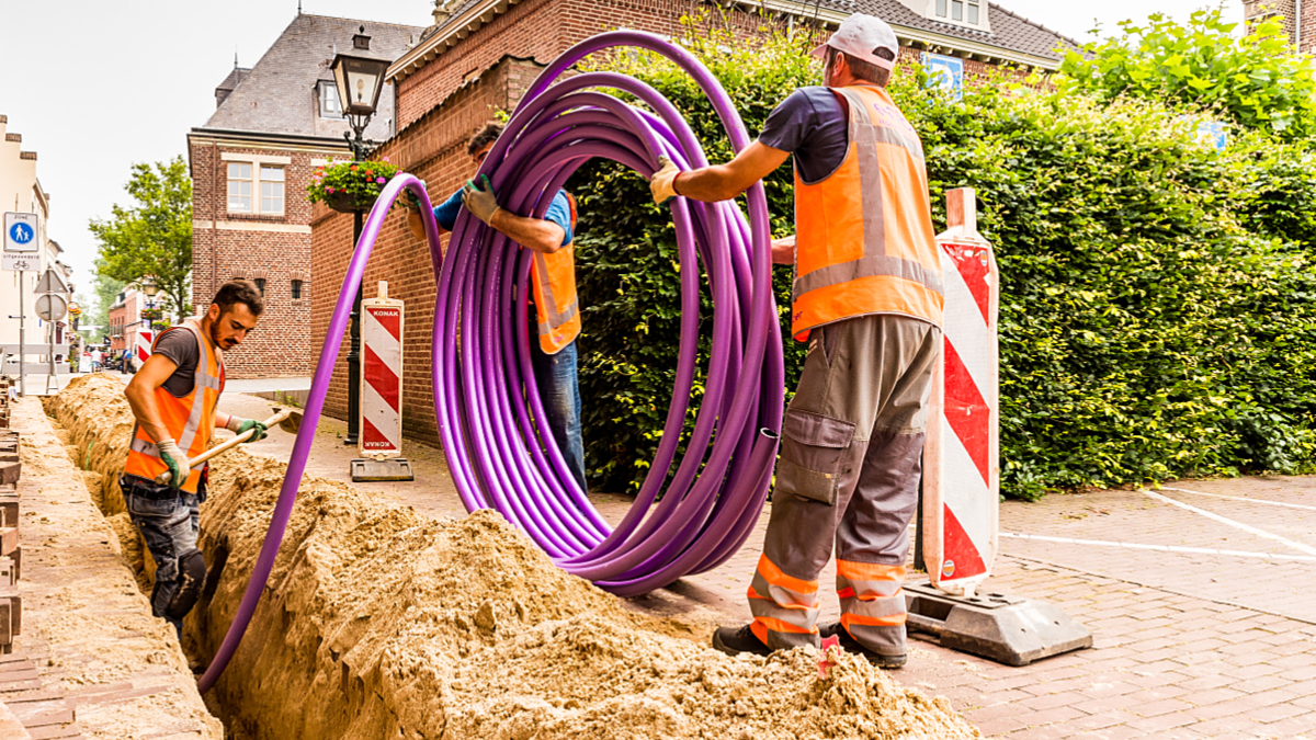 Mixtus Infra glasvezelaanleg